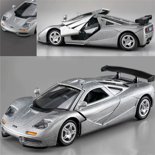 1:36 McLaren F1 1933  Alloy Sports Car Model Diecasts Metal Racing Super Car Vehicles Model Simulation Collection Kids Toys Gift