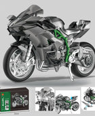 Assembly Version 1:12 Panigale V4S Corse Alloy Motorcycle Model Diecast Metal Toy Racing Motorcycle Model H2R - IHavePaws