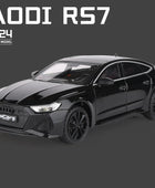 1:24 AUDI RS7 Coupe Alloy Car Model Diecast & Toy Vehicles Metal Toy Car Model High Simulation Sound Light Collection Kids Gifts Black - IHavePaws