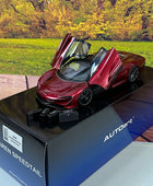 AUTOART 1:18 McLAREN SPEEDTAIL Diecast Car Scale Model Red - IHavePaws