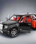 1:24 Rolls Royce SUV Cullinan Mansory Alloy Luxy Car Model Diecasts Metal Toy Car Model Simulation Black - IHavePaws