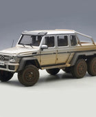 AUTOart 1:18 Benz G63 AMG 6X6 SUV Off-road vehicle Car Scale model Sand plate (76305) - IHavePaws