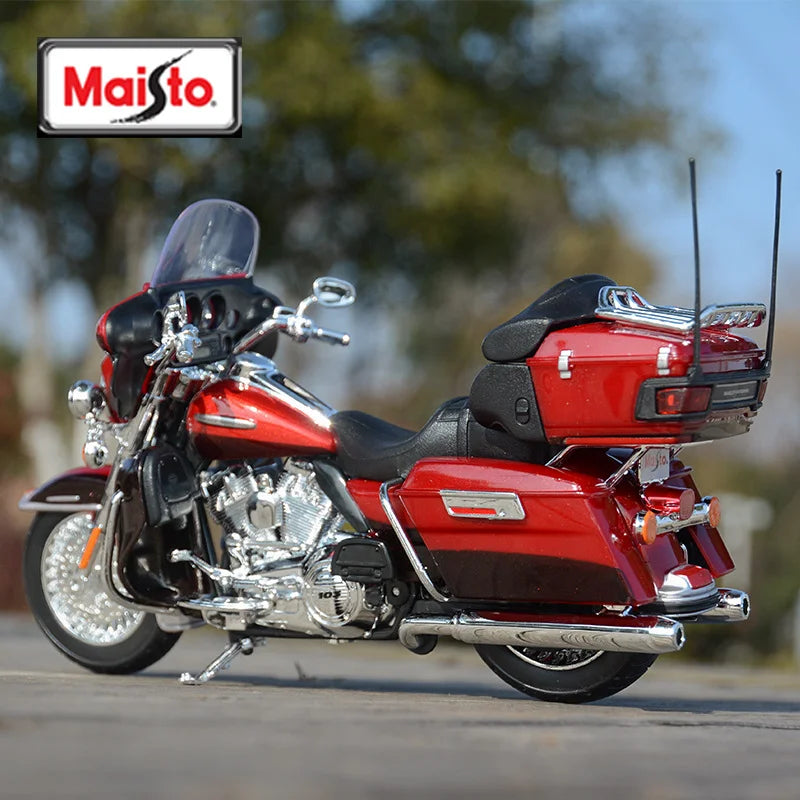 Maisto 1:12 Harley FLHTK Electra Glide Ultra Limited Alloy Classic Motorcycle Model Diecasts - IHavePaws