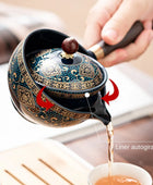 Swing Tea Artifact Lazy Kung Fu Tea Set Portable Xiaoyao Teapot Teaware Kitchen Dining Bar Home Garden - IHavePaws
