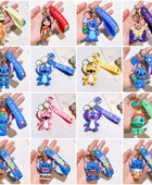 4Pcs New Anime Cartoon Stitch Keychain Lilo & Stitch Cute Doll Keyring Fashion Couple Bag Ornament Key Chain Car Pendant Gifts - ihavepaws.com
