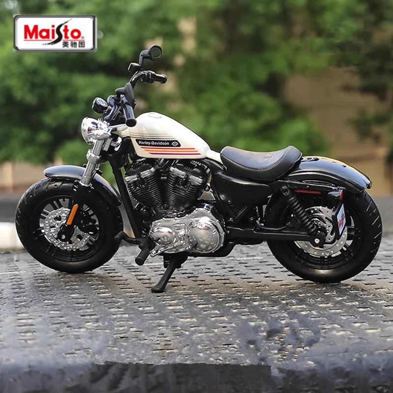Maisto 1:18 Harley 2018 Forty-Eight Special Alloy Sports Motorcycle Model Diecast Metal Street Racing Motorcycle Model Kids Gift