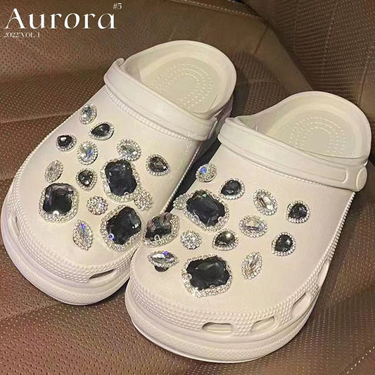 Shoe Charms for Crocs DIY Garden Shoe Set Accessories Decoration Buckle for Croc Shoe Charm Accessories Kids Party Girls Gift A - IHavePaws