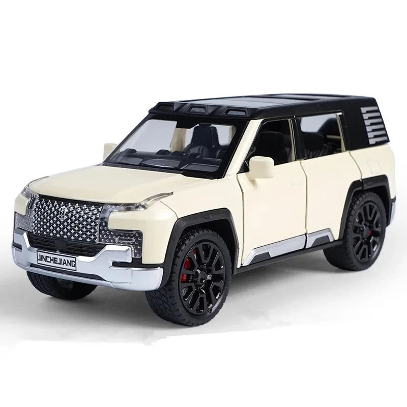 1/32 BYD Look Upat U8 Alloy Car Model Diecast & Toy Metal Off-Road Vehicles Car Model Simulation Sound and Light Childrens Gifts White - IHavePaws