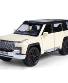1/32 BYD Look Upat U8 Alloy Car Model Diecast & Toy Metal Off-Road Vehicles Car Model Simulation Sound and Light Childrens Gifts White - IHavePaws
