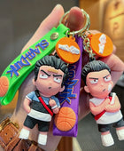 Slam Dunk Master Keychain Cartoon Anime Handmade Doll Pendant Creative Basketball Boy Car Key chain Ring Bag Charm Decoration - ihavepaws.com
