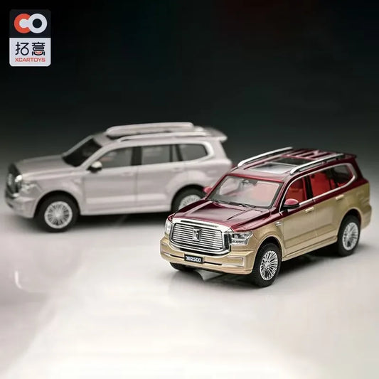 1:64 Tank 500 SUV Alloy Car Model Diecast Metal Toy Off-road Vehicles Car Model Simulation Miniature Scale Collection Kids Gifts - IHavePaws