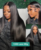 Brazilian Straight 13X6 Lace Front Wig Human Hair 13x6 Transparent Lace Wigs Pre Plucked 13x4 Lace Frontal Wigs For Women