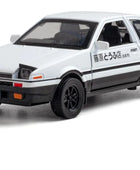 1/32 Initial D AE86 Toy Car Diecast Toyota Miniature Model AE86 Standard White - IHavePaws