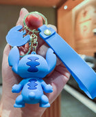 Cute Stitch Keychain Cartoon Anime Doll Pendant for Men and Women Car Keychain Ring Accessories Birthday Party Gifts Toys - ihavepaws.com