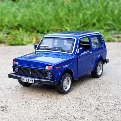 1:32 LADA Classic Car Alloy Car Model Diecasts & Toy Vehicles Metal Vehicles Car Model Simulation Collection Childrens Toys Gift Blue B - IHavePaws