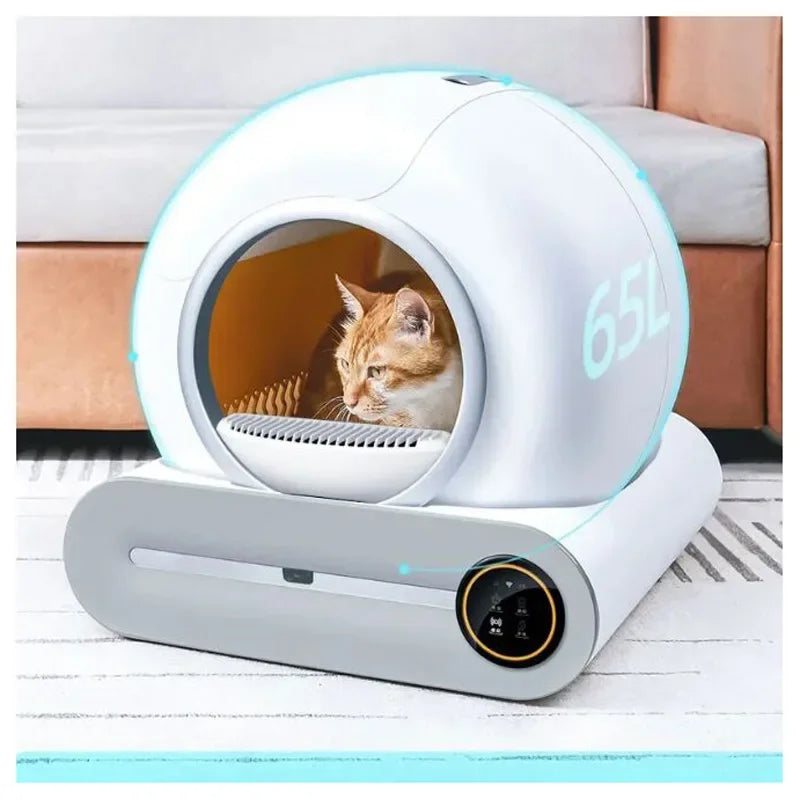 Litter-Robot - Automatic Smart Cat Litter Box, Self Cleaning With App Control - IHavePaws