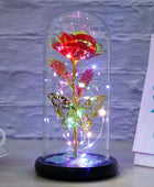 Rose Light Artificial Galaxy Rose Lamp with Butterfly LED - IHavePaws