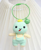 New 12 zodiac Dragon Handmade knitted Crochet Doll Pendants Room Decor DIY Cute Animal Doll Keychain Christmas Birthday Gifts F1 - ihavepaws.com