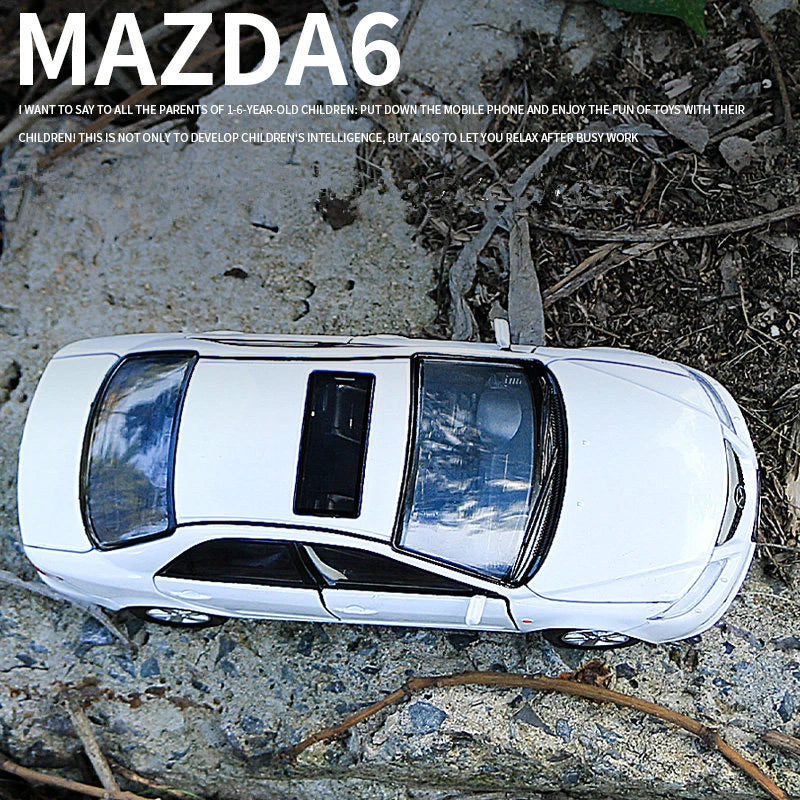 1:32 MAZDA 6 Alloy Classic Car Model Diecast & Toy Vehicle Metal Vehicle Car Model High Simulation Collection Chirdrens Toy Gift - IHavePaws