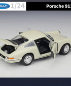WELLY 1:24 1964 Porsche 911 Alloy Classic Sports Car Model Diecasts Metal Toy Vehicles Car Model High Simulation Childrens Gifts