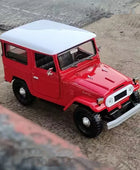 1:24 FJ CRUISER FJ40 SUV Alloy Car Model Diecasts Metal Toy Off-road Vehicles Car Scale Model High Simulation Red - IHavePaws