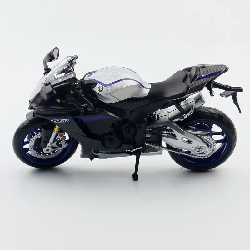 1:12 Yamaha YZF-R1M Alloy Cross-Country Motorcycle Model Simulation Diecasts Metal Racing Motorcycle Model Collection Kids Gifts