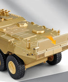 1:24 Alloy Armored Car Truck Model Diecasts Police Explosion Proof Car Infantry Fighting Vehicle Model Sound Light Kids Toy Gift - IHavePaws
