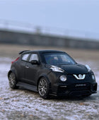 1/64 Nissan JUKE R SUV Alloy Car Model Diecast Metal Toy Mini Car Vehicles Model Simulation Collection Childrens Gift Decoration Black - IHavePaws