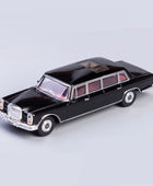 1/64 Classic Old Car Pullman Alloy Car Model Diecasts Metal Retro Vehicles Car Model High Simulation Collection With Retail Box Black - IHavePaws