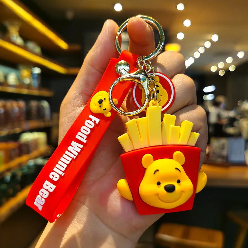Winnie The Pooh Keychains Cartoon Anime Pendant Keychain Holder Car Keyring Mobile Phone Bag Hanging Jewelry Kids Gifts 2 - ihavepaws.com
