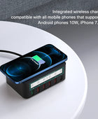 100W Quick Charge 3.0 USB Charger Fast Charging Station PD Charger For iPhone 12 11 Tablet Phone QI Wireless Charger Adapter HUB