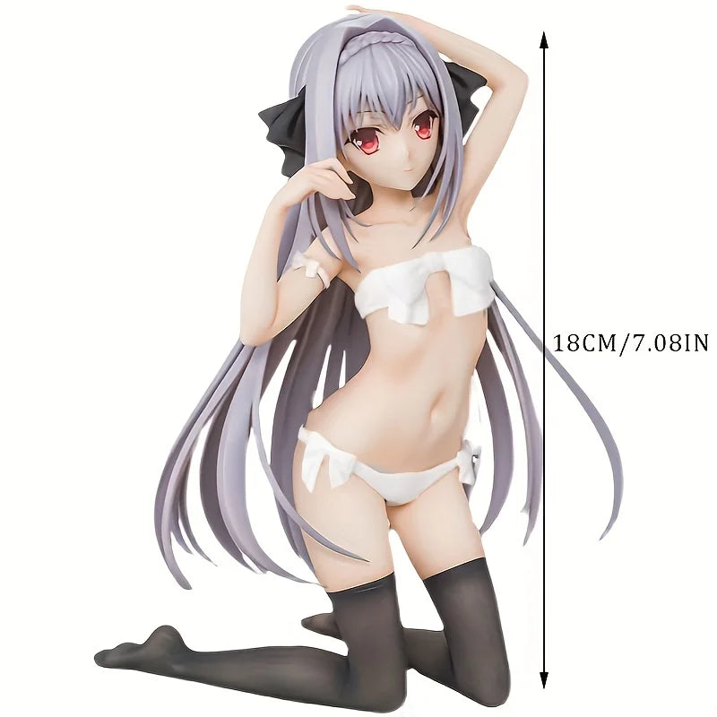 Cute Girl Character Model Japanese Anime Character Model Decoration Exquisite Car Accessories,Car Dashboard Decoration Underwear - IHavePaws