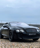 New 1:24 Continental GT Coupe Alloy Luxy Car Model Diecast Metal Toy Vehicles Car Model High Simulation Collection Children Gift Black - IHavePaws