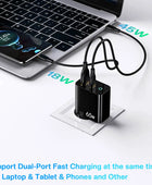 65W GaN Charger Quick Charge QC 4.0 3.0 USB Charger Type C USB PD Charger Portable Fast Charger For iPhone Samsung Laptop Tablet
