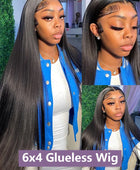 Wear and Go Glueless Wigs Human Hair Pre Plucked Pre Cut for Beginners Straight 13x6 Lace Wigs Human Hair for Women On Sale