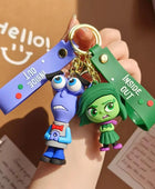 3D Anime Figures Doll Brain Agent Team INSIDE OUT Cartoon Keychain Car Keychain Ring Pendant Animation Action Figure Small Gift - ihavepaws.com