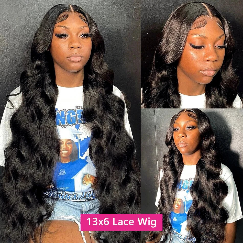 30 Inch HD Lace Front Wigs Body Wave Frontal Wigs for Black Women Glueless 13x4 HD Lace Front Wigs 150% Density Pre Plucked