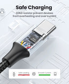 UGREEN 3A USB Type C Cable For Xiaomi Samsung Galaxy S24 Fast Charging USB Charging Data Cable 18W For iPhone 15 iPad Poco USB C - IHavePaws