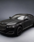 1/24 BMW7 Series 760 LI Alloy Car Model Diecasts Metal Vehicles Car Model High Simulation Sound and Light Collection Kids Toys Gift Black 2 - IHavePaws