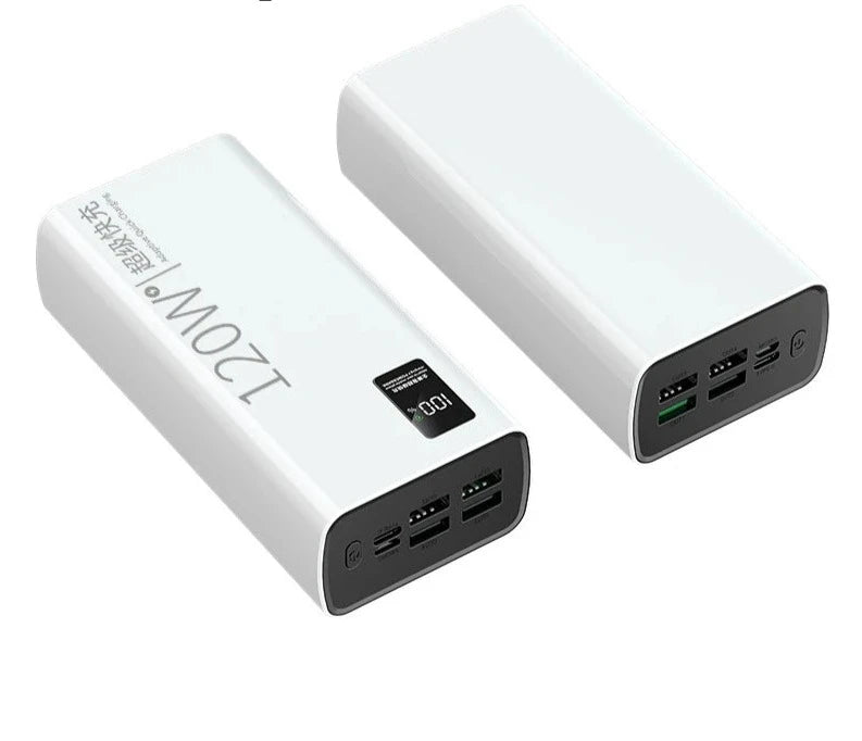 120W Power Bank For Xiaomi Super Fast Charging 200,000mAh Ultralarge Capacity For External Battery For Cell Phones, Laptops 120W 150 000 mAh B - IHavePaws