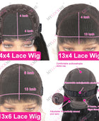 Straight Lace Frontal Wig 13x4 13x6 360 Lace Front Human Hair Wigs For Black Women Brazilian 4x4 Lace Closure Human Hair Wigs