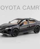 1:24 Camry Alloy Car Model Diecast & Toy Vehicles Metal Toy Car Model Simulation Sound Light Collection Children Toy Gift Black B - IHavePaws