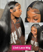 Straight Lace Wig 30 32 In 13x4 13x6 Lace Front Wig Human Hair 360 Full Lace Front Wigs For Women 4x4 Lace Closure Wigs