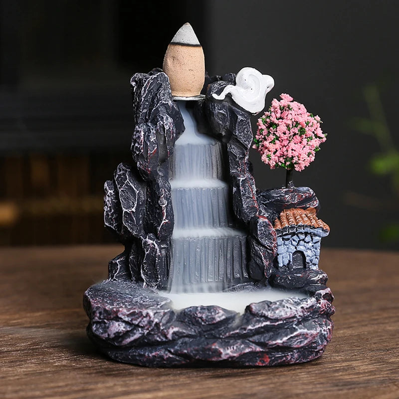 Backflow Incense Burner Ceramic Purple Sand Incense Stove Zen Buddhist Hand Incense Stick Holder Home Office Decoration Ornament 03 - IHavePaws