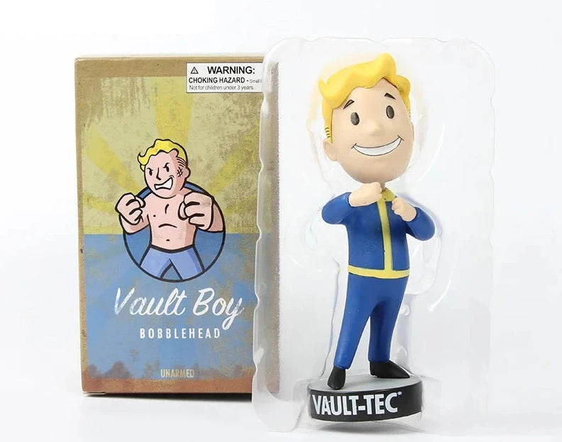 New Vault Boy Bobble Head Perception Lock Pick Endurance Melee Weapons Strength Anime Action Figure Kids Birthday Gifts Toy ﻿ - ihavepaws.com