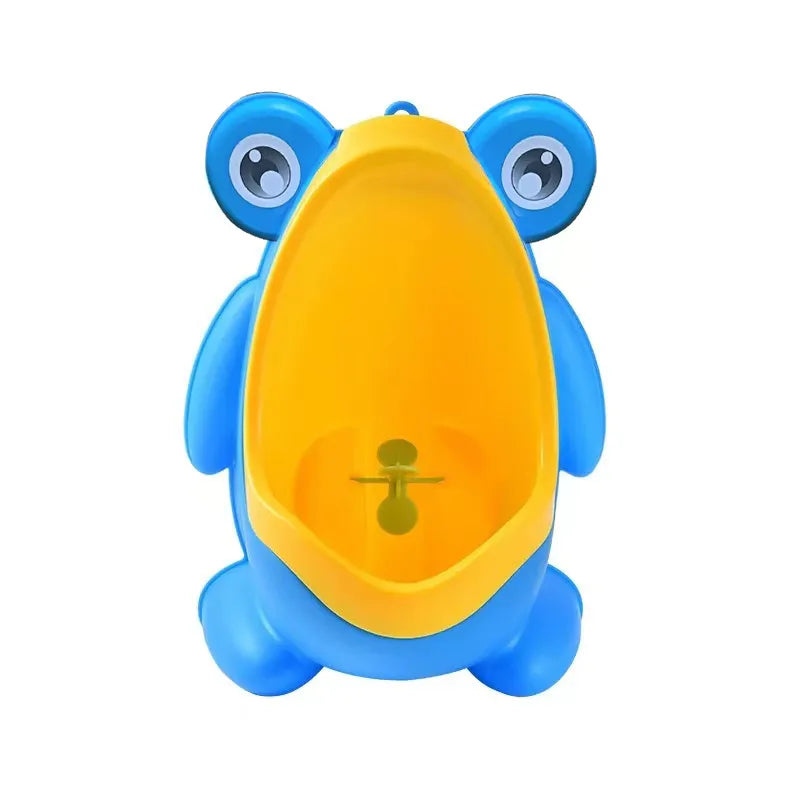 Toilet Urinal Trainer, Cute Frog Potty Training Urinal Boy With Fun Aiming Target Blue - IHavePaws