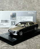 Almost Real AR+ 1/64 for Benz Maybach S-Class S680 2021 car model Limited personal collection company gift display Black gold - IHavePaws