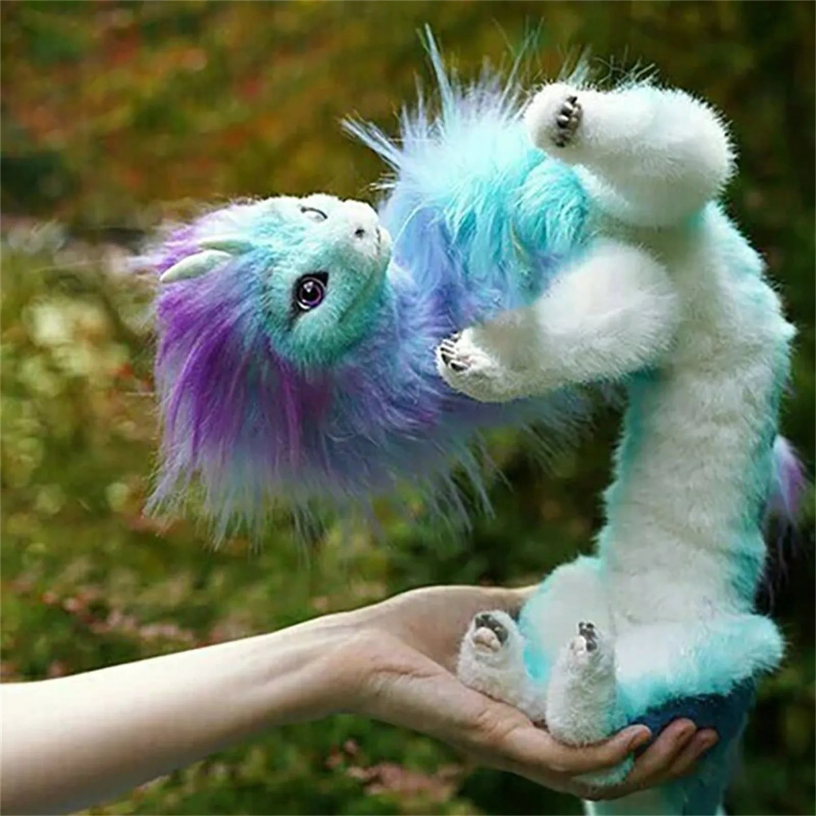 50cm Length Cartoon Animal Blue Dragon Figure Plush Cute Stuffed Doll Kids Toy Children Exquisite Birthday Gifts Home Decoration - IHavePaws