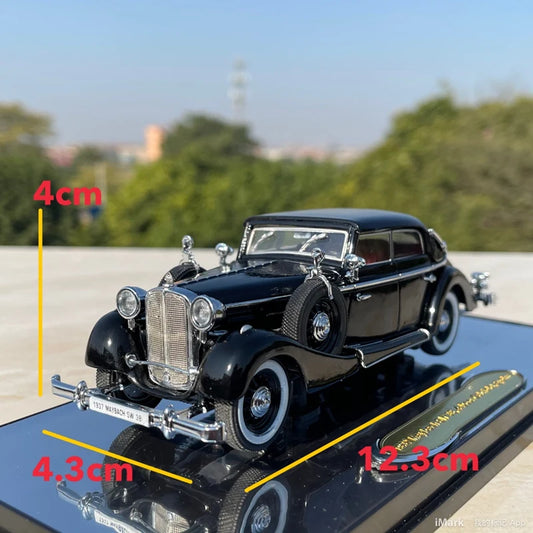 1/43 Classical Old Car Alloy Car Model Diecasts Metal Vehicles Retro Vintage Car Model High Simulation Collection Childrens Gift - IHavePaws