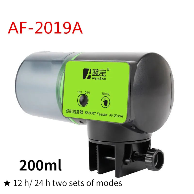 Automatic fish tank feeder intelligent timing automatic aquarium feeder AF-2019A - IHavePaws